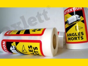 Sticker Autocollant Angles morts poid lourd camion porteur semi remorque camping car LKW TRUCK – Image 2